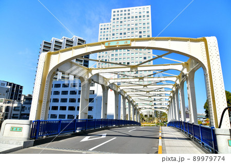 豊海橋／日本橋川 箱崎方面を望む(東京都中央区)【2022.3】 89979774