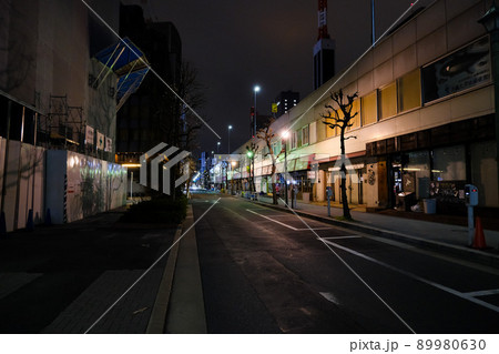 東京　銀座コリドー街　深夜（2022年3月） 89980630