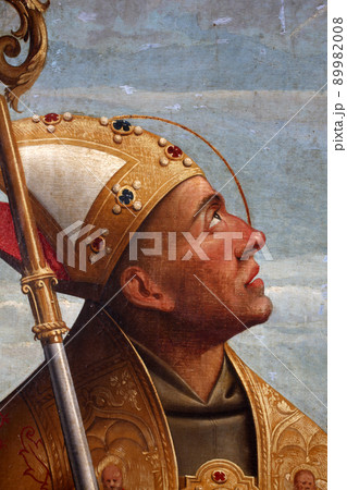 Girolamo da Santa Croce: St. Bonaventure, Altarpiece Franciscan church in Kosljun, Croatia Girolamo da Santa Croce: St. Bonaventure, Altarpiece Franciscan church in Kosljun, Croatia 89982008