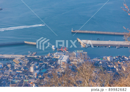 瀬戸内しまなみ海道・岩城島 積善山三千本桜 瀬戸内しまなみ海道・岩城島 積善山三千本桜 89982682