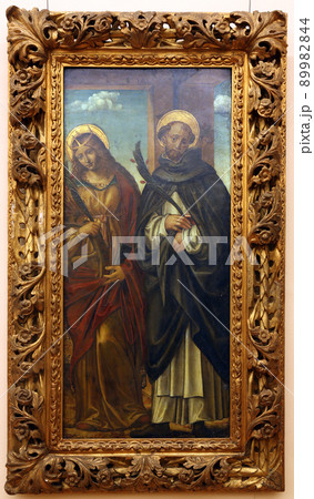 Befendente Ferrari: St. Catherine of Alexandria and St. Peter Martyr, Old Masters Collection, Croatian Academy of Sciences in Zagreb 89982844
