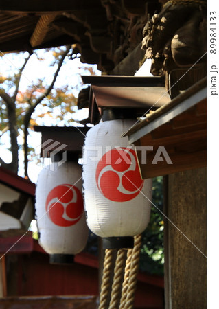 巴紋の提灯 【千葉県佐倉市麻賀多神社にて】 巴紋の提灯 【千葉県佐倉市麻賀多神社にて】 89984133