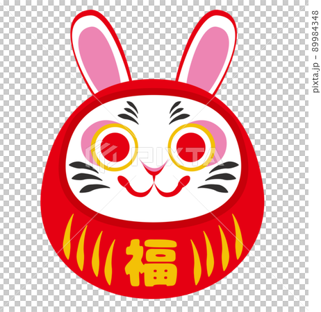 New Year's card material Rabbit Dharma New Year's card material Rabbit Dharma 89984348