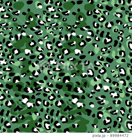 Abstract modern leopard seamless pattern. Animals trendy background. Color decorative vector stock illustration for print, card, postcard, fabric, textile. Modern ornament of stylized skin 89984472