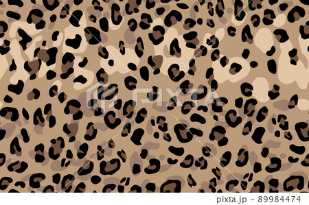 Abstract modern leopard seamless pattern. Animals trendy background. Color decorative vector stock illustration for print, card, postcard, fabric, textile. Modern ornament of stylized skin 89984474