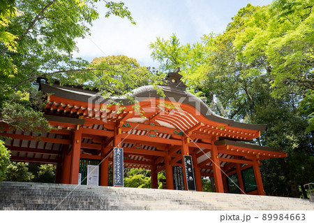 香取神宮の総門<千葉県香取市/5月> 香取神宮の総門<千葉県香取市/5月> 89984663