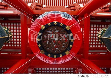 浅草寺の提灯 東京都台東区 浅草寺の提灯 東京都台東区 89985022