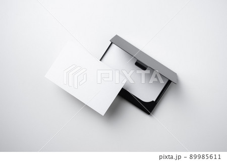 business card case isolated on white background 89985611