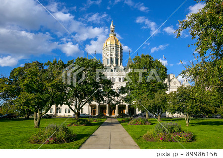 Connecticut State Capitol in downtown Hartford, Connecticut,  USA Connecticut State Capitol in downtown Hartford, Connecticut,  USA 89986156