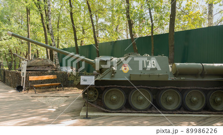 ソ連軍SU-100駆逐戦車（側面） 89986226