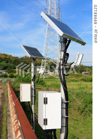 小糸川に設置されたカメラ(君津市) 小糸川に設置されたカメラ(君津市) 89988120