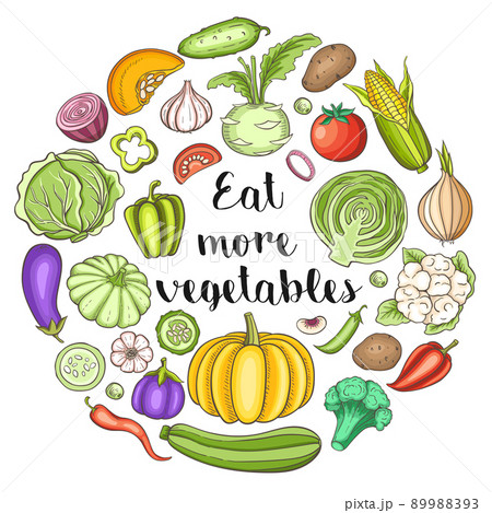 Healthy eating and vegan concept. 89988393