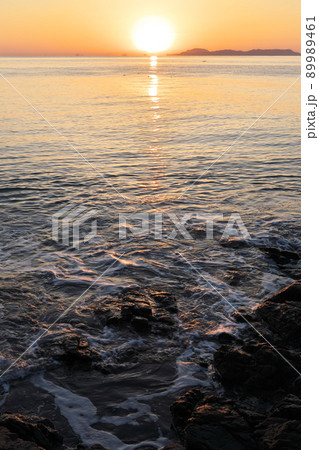 《兵庫県》赤穂御崎・御崎海岸遊歩道から見る風景 89989461