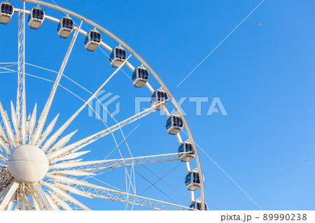 Ambersky Ferris Wheel In The Gdansk. Entertainment 89990238