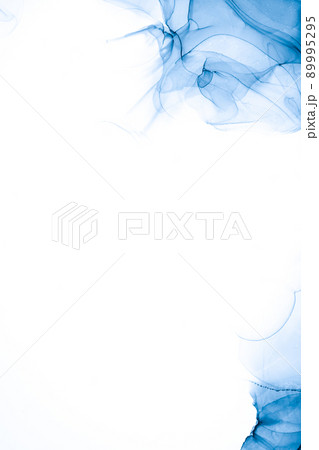 Marble ink abstract art from exquisite original painting for abstract background 89995295