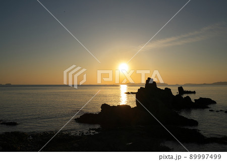 《兵庫県》赤穂御崎・御崎海岸遊歩道から見る風景 89997499