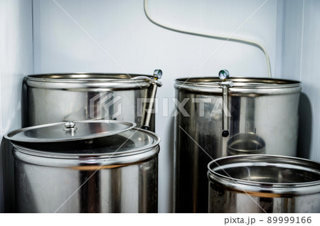 View of four Wine Tanks View of four Wine Tanks 89999166