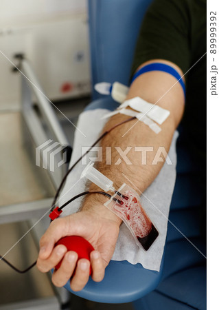 Male Blood Donor Male Blood Donor 89999392