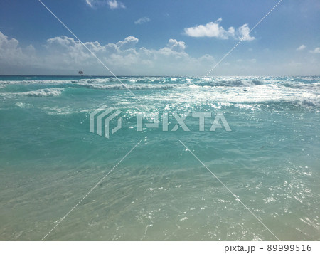 カリブの海辺 89999516