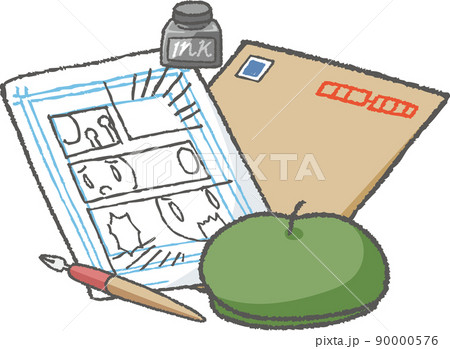 アナログ漫画家(イメージ) 90000576