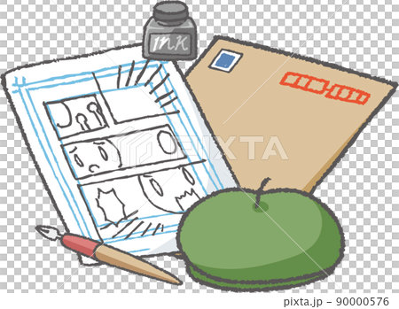 アナログ漫画家(イメージ) 90000576