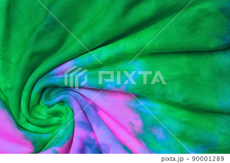 Abstract tie dye multicolor fabric cloth purple pattern texture Abstract tie dye multicolor fabric cloth purple pattern texture 90001289