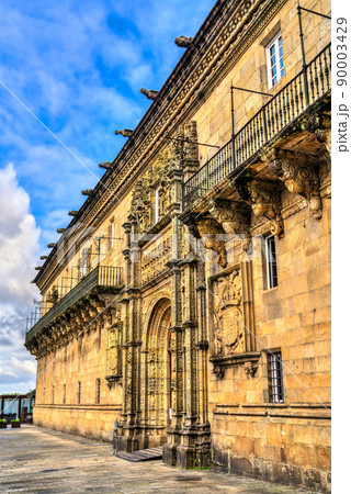 Hostal dos Reis Catolicos, a historic building in Santiago de Compostela, Spain 90003429