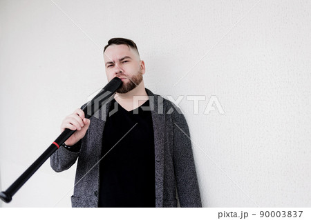 a brutal man with a baseball bat 90003837