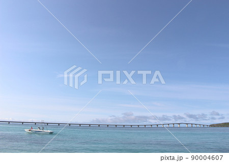 沖縄県宮古島　海岸の風景　朝 90004607