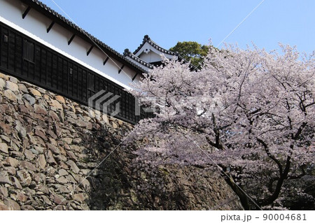 福岡市の舞鶴公園の福岡城多聞櫓 90004681