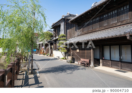 千葉・水郷佐原の街並み＜千葉県香取市佐原/5月＞ 90004710