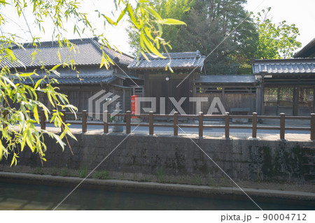 千葉・水郷佐原の街並み＜千葉県香取市佐原/5月＞ 90004712
