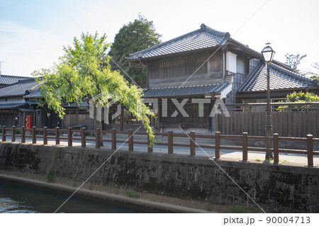 千葉・水郷佐原の街並み＜千葉県香取市佐原/5月＞ 90004713