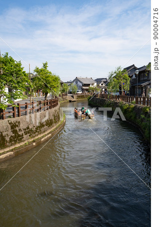千葉・水郷佐原の街並み＜千葉県香取市佐原/5月＞ 90004716