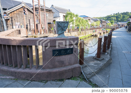 水郷　佐原の街並み＜千葉県香取市佐原/5月＞ 90005076