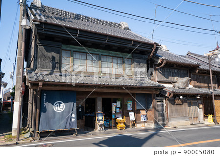 水郷　佐原の街並み＜千葉県香取市佐原/5月＞ 90005080