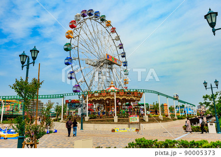東京 荒川区 リニューアルした あらかわ遊園 のりもの広場の観覧車 東京 荒川区 リニューアルした あらかわ遊園 のりもの広場の観覧車 90005373