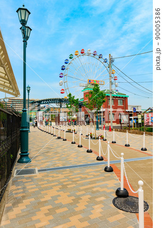 東京　荒川区　リニューアルした あらかわ遊園　入口付近 90005386