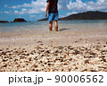 南の島と青い海 90006562