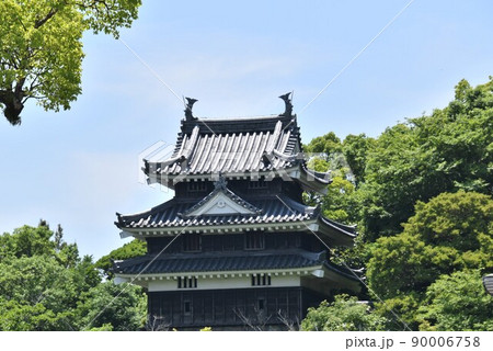 西尾城と青空 90006758