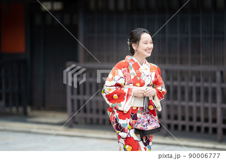 着物の女性 京都女子旅 着物の女性 京都女子旅 90006777