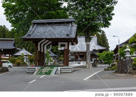瓜連城跡地にある草地山蓮華院常福寺境内 90007889