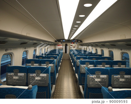 新幹線車内設備、座席、床、照明、シート、手すり、天井 90009593