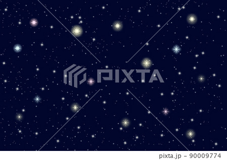 星が宝石のように輝く夜空 星が宝石のように輝く夜空 90009774