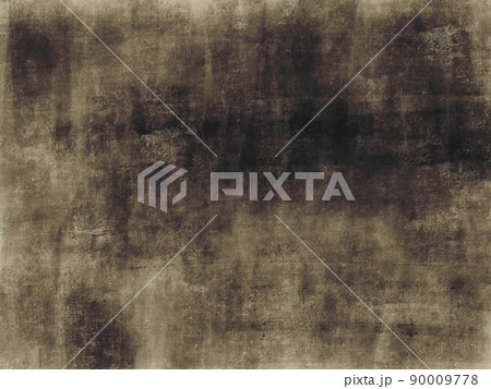 「グランジ」汚れたような塗りの背景・茶色 90009778