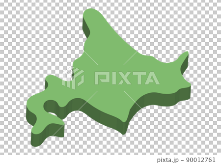 Three-dimensional Hokkaido 90012761