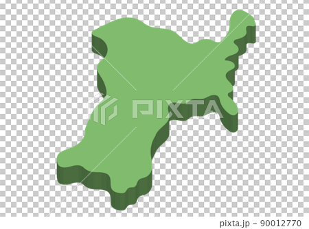 Three-dimensional Miyagi prefecture Three-dimensional Miyagi prefecture 90012770