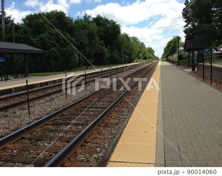 アメリカの駅のホーム アメリカの駅のホーム 90014060