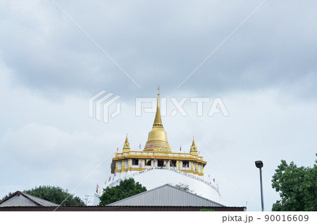 The Golden Mount, Wat Saket in Bangkok, Thailand 90016609