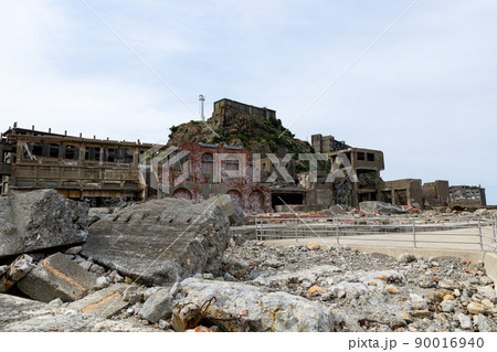 軍艦島（長崎県 端島） 90016940